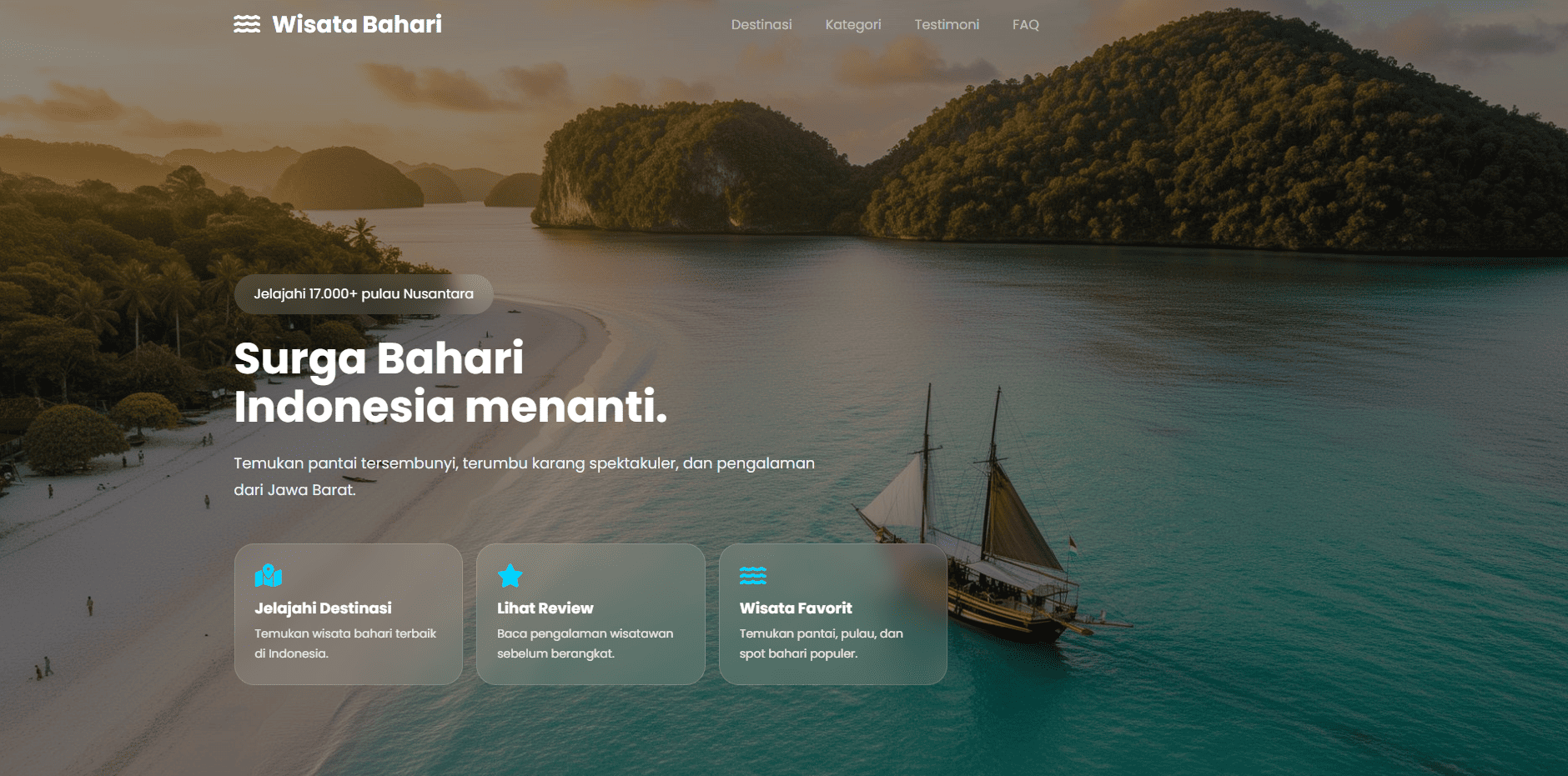 Wisata Bahari Information System