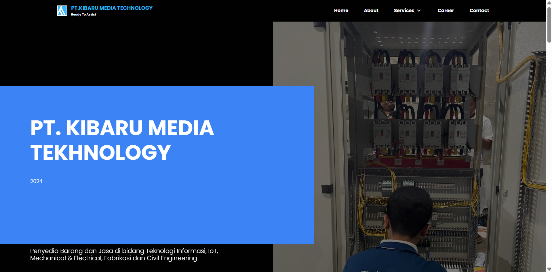 Company Profile Website